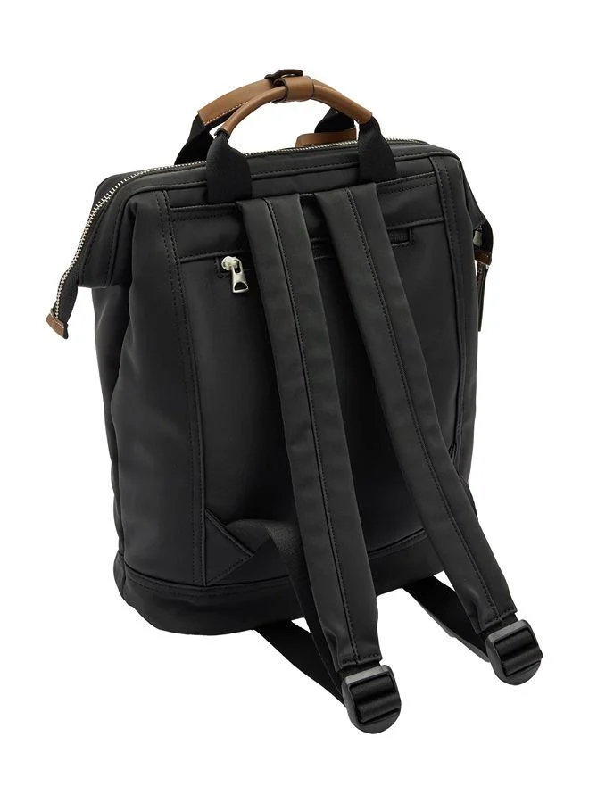 Parfois Black Backpack For 14" Laptop With Pendant for Women | Best Price UAE