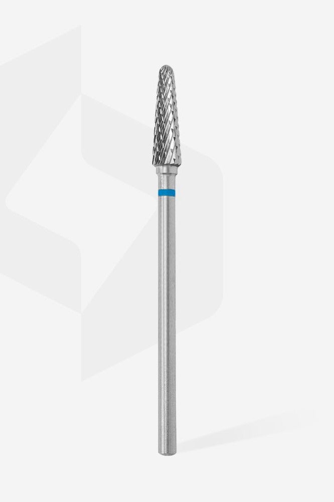 STALEKS PRO Carbide nail drill bit, “frustum” blue, head diameter 4 mm/working part 13 mm - Image 2