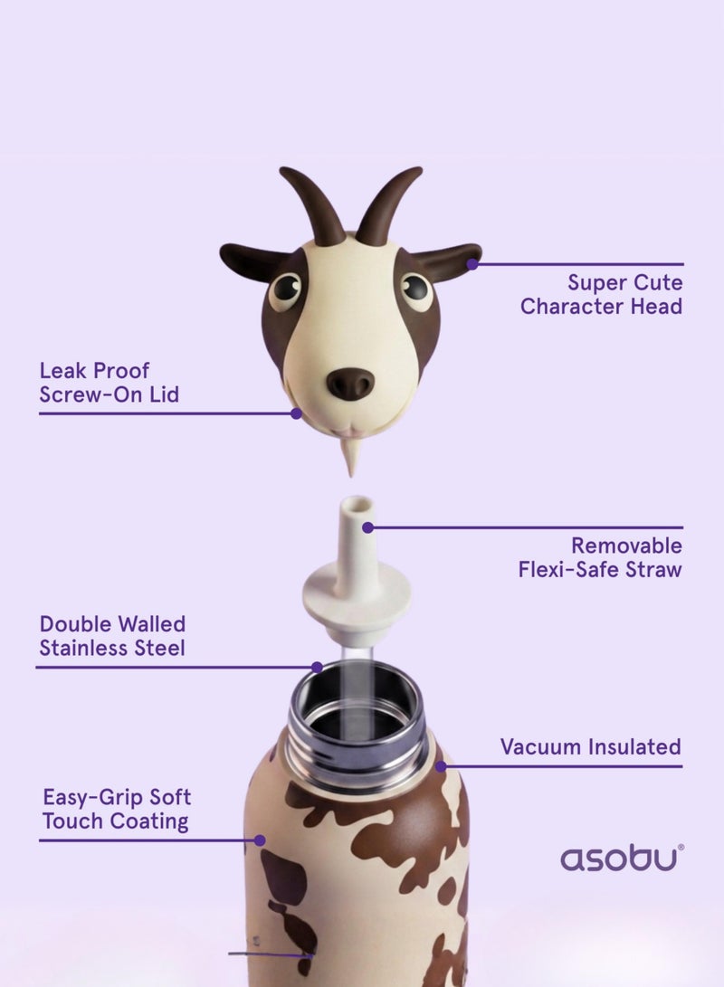 asobu Goat with Brush Bestie Bottle - Image 4