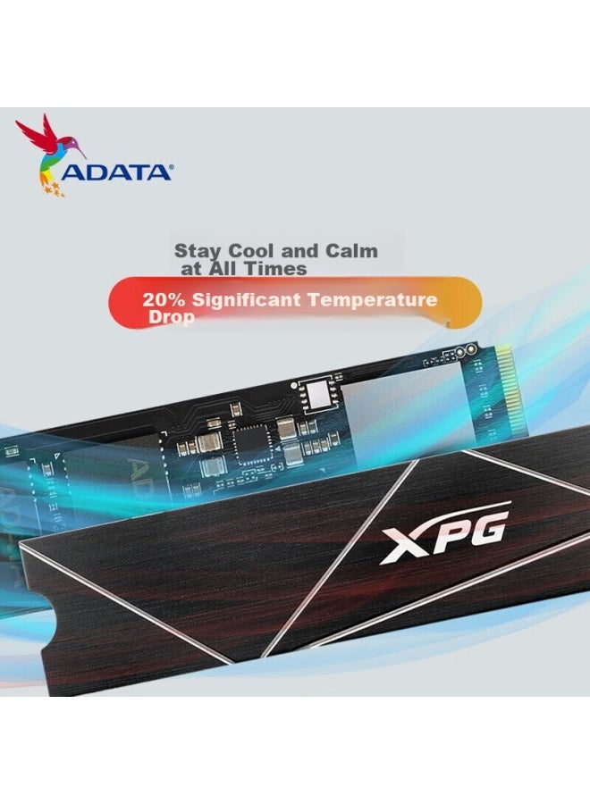 ADATA أداتا 2 تيرابايت SSD واجهة M.2 XPG S70B متوافق مع PS5 - Image 2