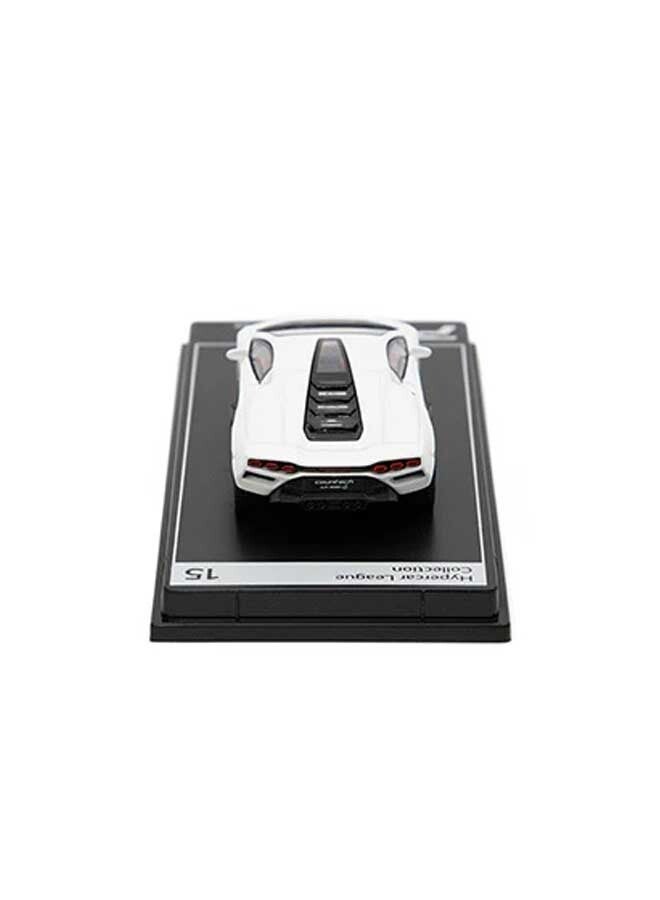 PosterCars PosterCars - 1:64 Scale Lamborghini Countach LPI 800-4 (Bianco Siderale) Hypercar League Collection  - Image 3