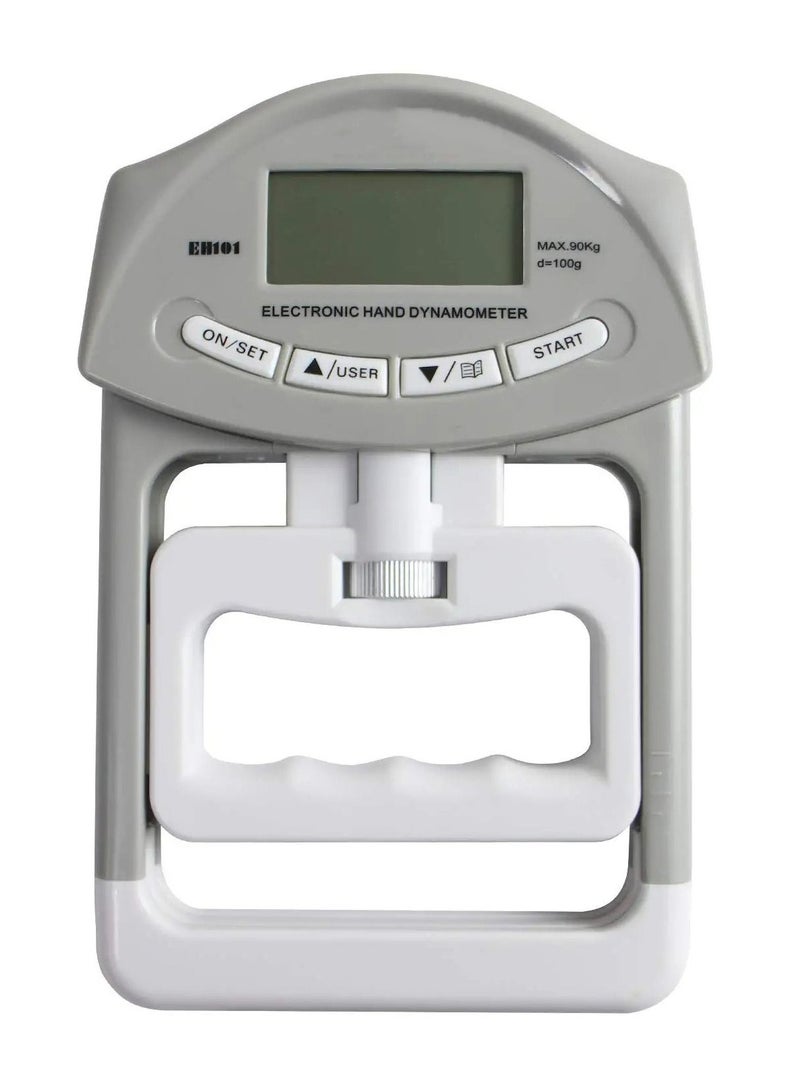 Y&D Digital Hand Dynamometer, Grip Strength Measurement Electronic Strengtheners 198 Lbs with 19 Sets of Individual Records, Gripping Strengthener For Athletes, Home, Car, Clinic  - Image 1