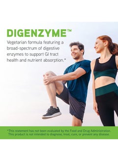 Davinci Laboratories Digenzyme A Dietary Supplement To Support Digestive Tract Health Glutenfree Soyfree 90 Vegetarian Capsules  - Image 3
