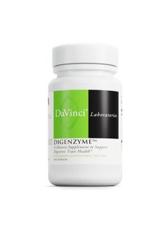 Davinci Laboratories Digenzyme A Dietary Supplement To Support Digestive Tract Health Glutenfree Soyfree 90 Vegetarian Capsules  - Image 1
