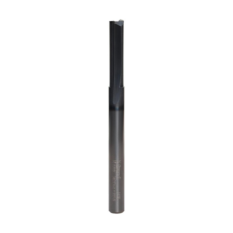 Freud Double Flute Straight Bit with Tico HiDensity Carbide Black ICE Coating for Maximum Performance 14 Diameter 14 Shank Dia 1 Height 278 Length 04110