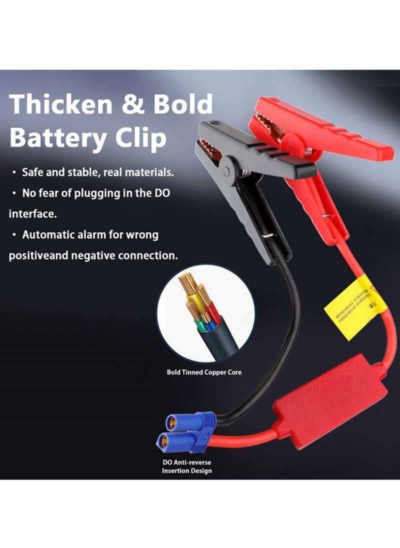 SPIDER - Portable Jump Starter – 12000mAh High-Capacity Battery Booster, Multi-Function Car Battery Charger, Compact Jump Box with Integrated Flashlight, Essential for Vehicle Emergency Kit (JS10002) - Image 1