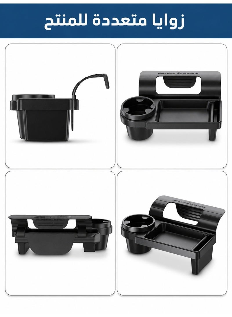 Multipurpose Car Door Organizer and Phone Holder Mount | Hanging ABS Car Storage Box & Side Pocket Organizer Auto Accessory - Image 4
