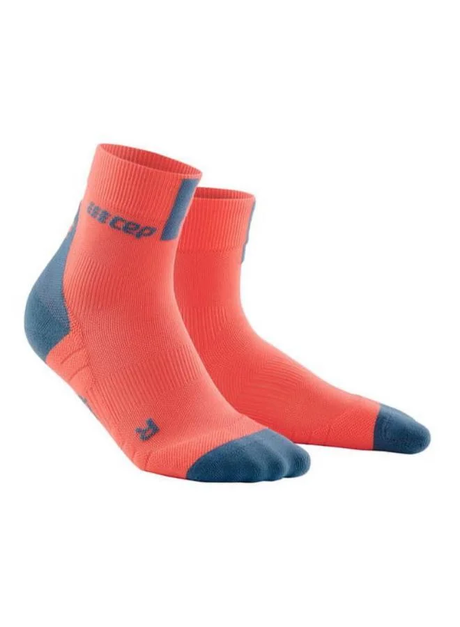 سي إي بي Compression Socks Mid Cut 3.0 Coral/Grey Men