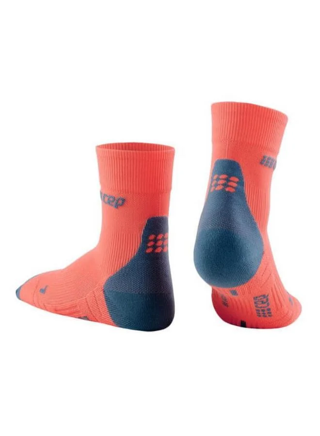 سي إي بي Compression Socks Mid Cut 3.0 Coral/Grey Men