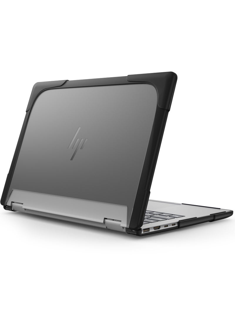 عام غطاء متوافق مع لاب توب إتش بي إنفي إكس 360-14 إنش 2024 القابل للتحويل - غلاف صلب متين مقاوم للسقوط مع تبريد حراري غير لامع - Image 1