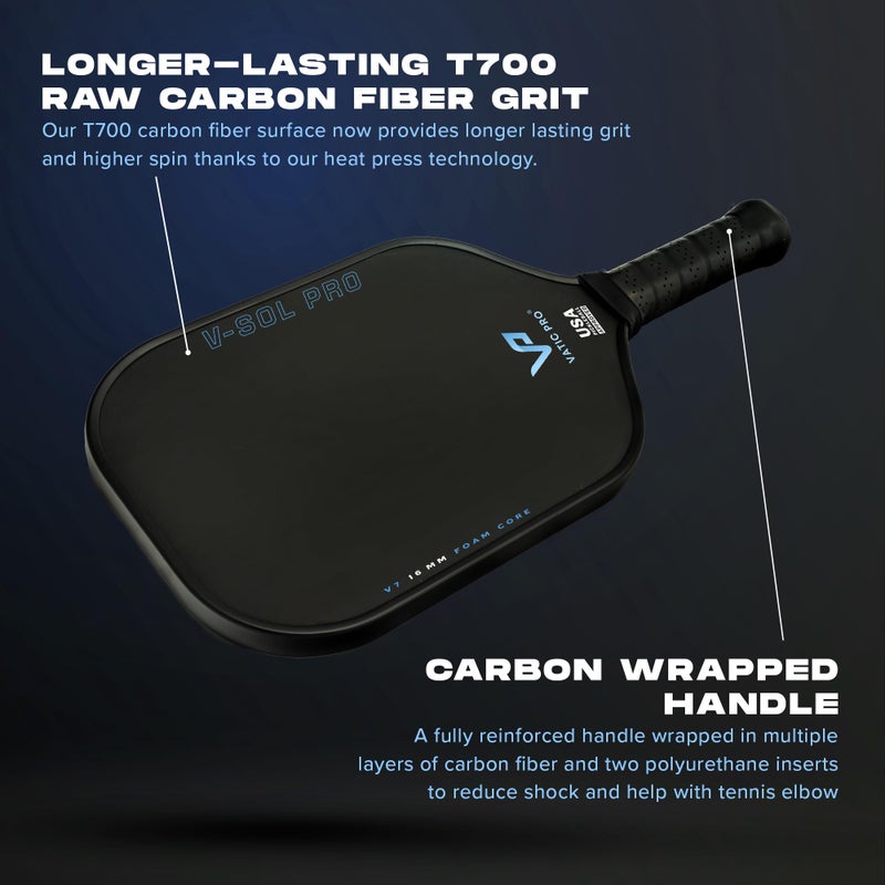 Vatic Pro - V-Sol Pro V7 16mm - Foam Core - Includes Paddle Cover (V7) - Image 4