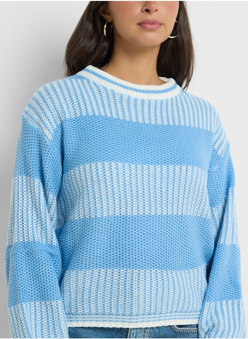 Ginger - Stripe Sweater - Image 1