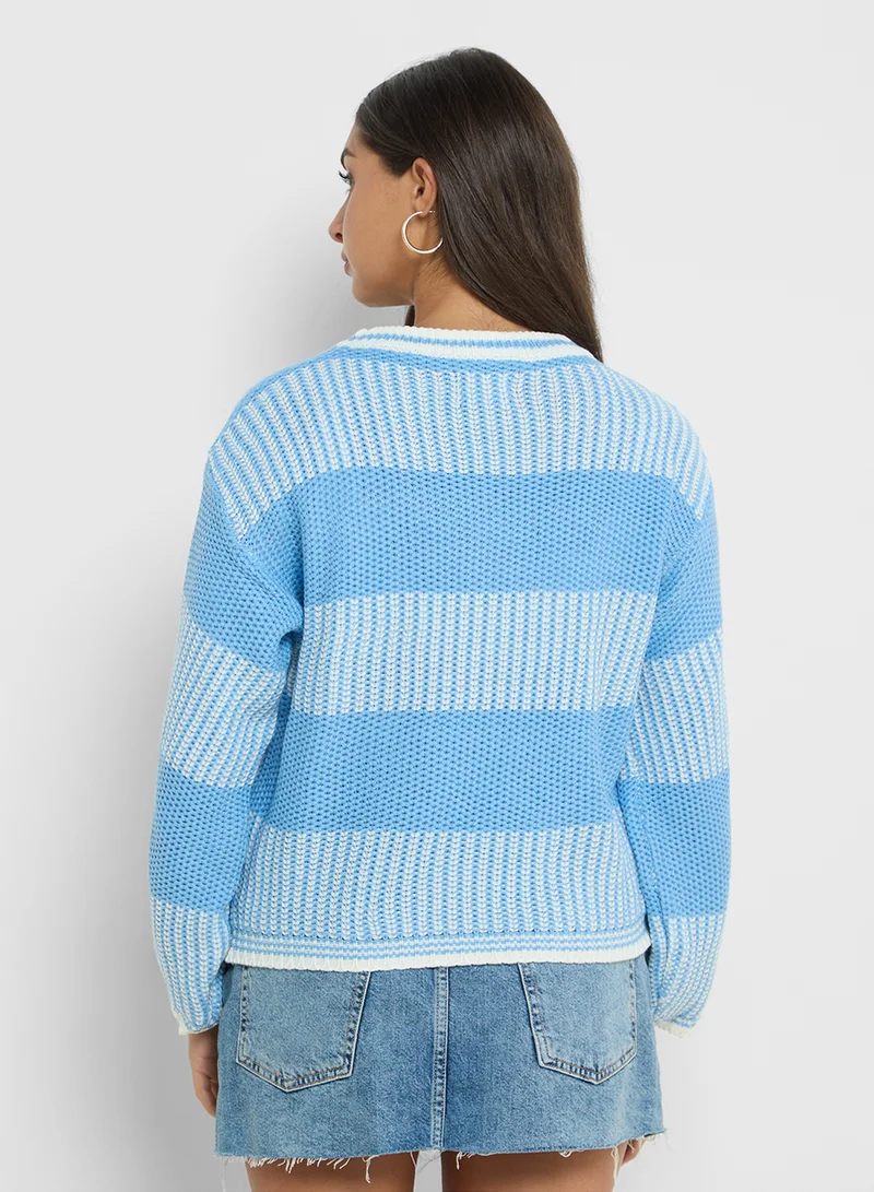 Ginger Stripe Sweater