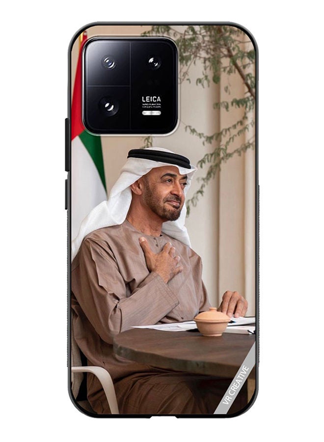 VR CREATIVE Protective Case Cover For Xiaomi 13 Sheikh Mohamed Bin Zayed Al Nahyan Design Multicolour - Image 1