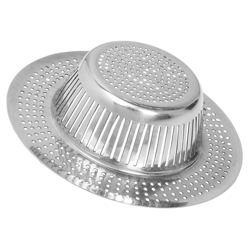 POLOSTAR Polo Star Sink Strainer Steel High Flow One-Piece Slice Cut Design Ultra Fast Drainage No Clogging Kitchen Sink Drain Stopper Basin Basket Filter-SS Sink Jali (4.33 Inch-11 cm) Pack of 1 - Image 5