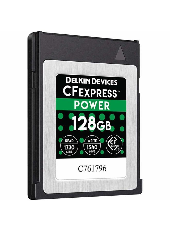 Delkin بطاقة ذاكرة CFexpress Type B بسعة 128GB (DCFX1-128) - Image 1