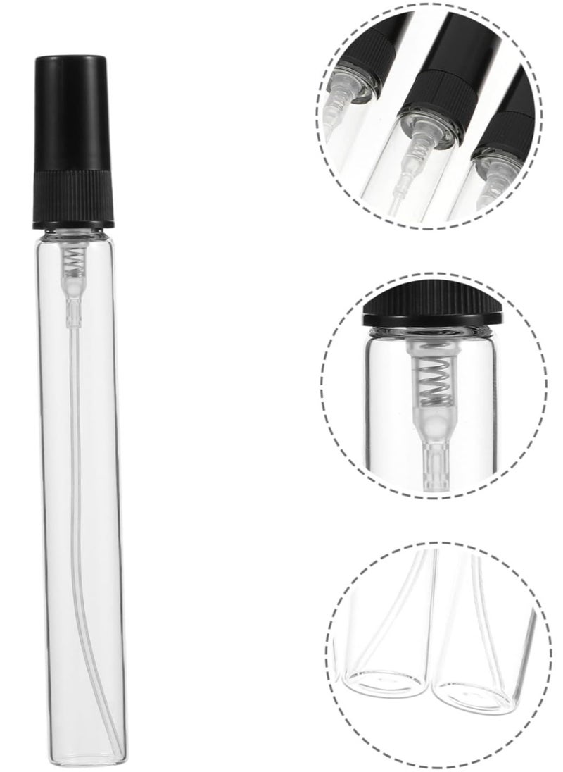 null - 10 قطع زجاجات تستر 10مللي بخاخ عطور ومستحضرات التجميل فارغه قابله لاعادة الملء - Image 1