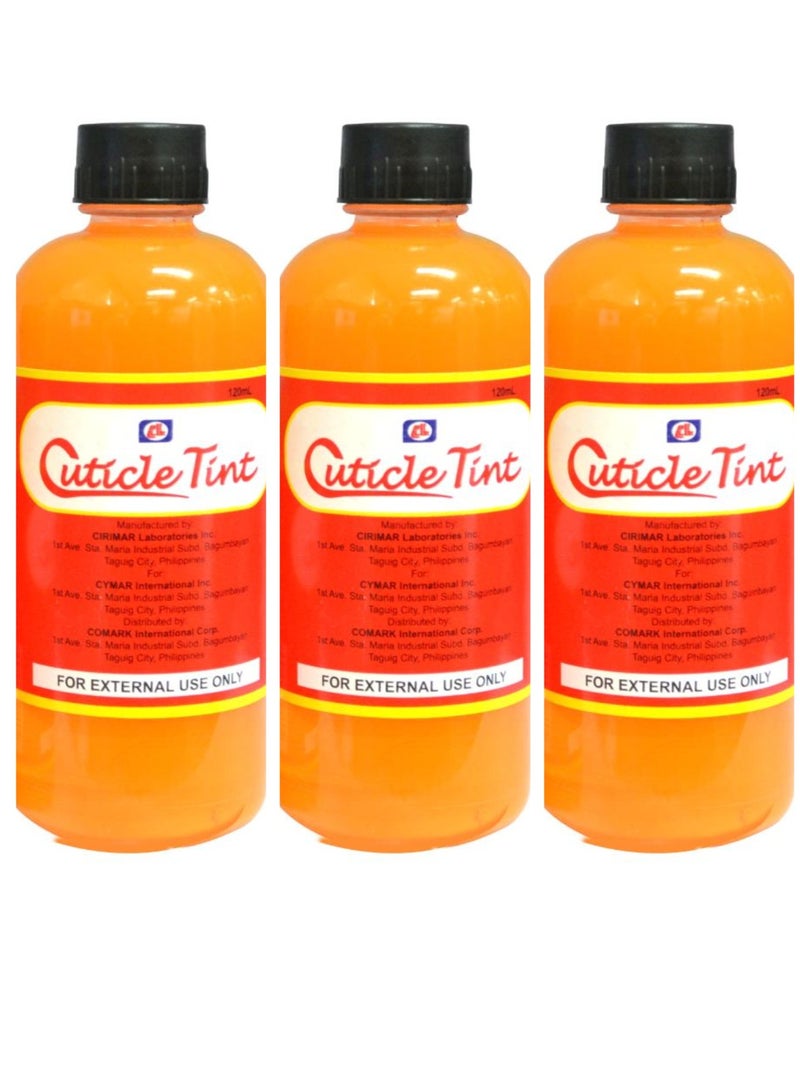 Comark Cuticle Tint 120 ml 3 pcs