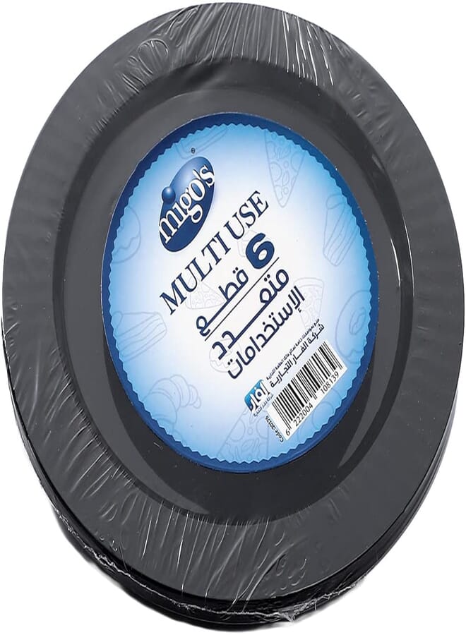 Migo's Round Dish For all occasions 6 pcs - 18 cm