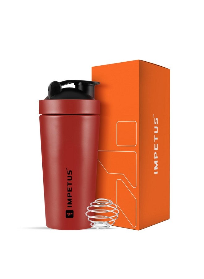 IMPETUS Stainless Steel Protein Shaker for Gym 750ml, Shaker for Gym, Protein Shaker Bottle, Sipper, Gym Bottle, Shaker Bottles, Gym Accessories for Men Workout, Protein Shaker, Gym Shaker Bottle - Image 1