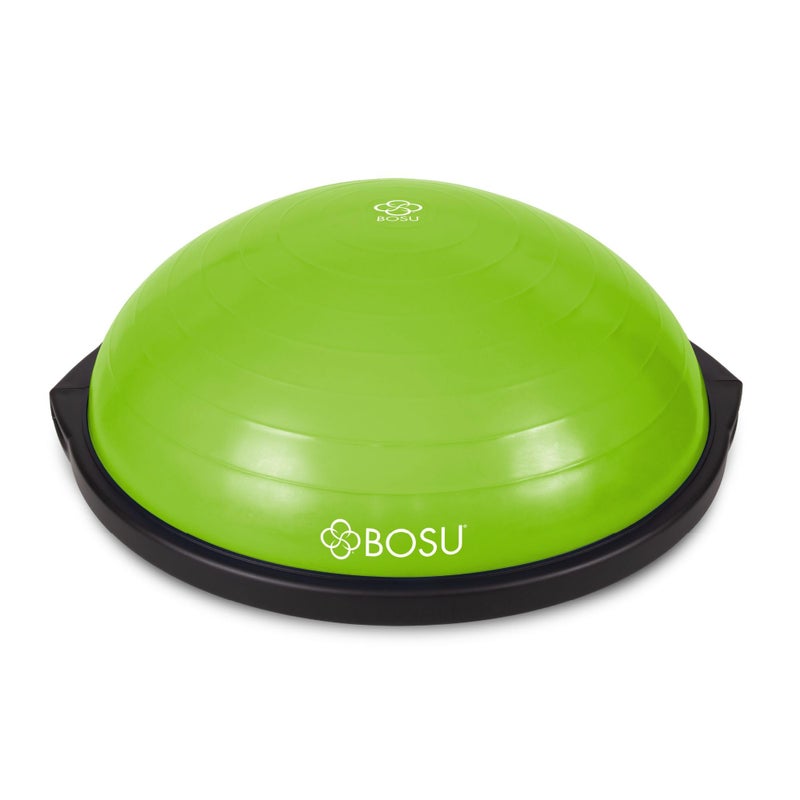 Bosu 72-10850LGNBLK Home Gym Equipment The Original Balance Trainer 65 cm Diameter, Black and Green - Image 1