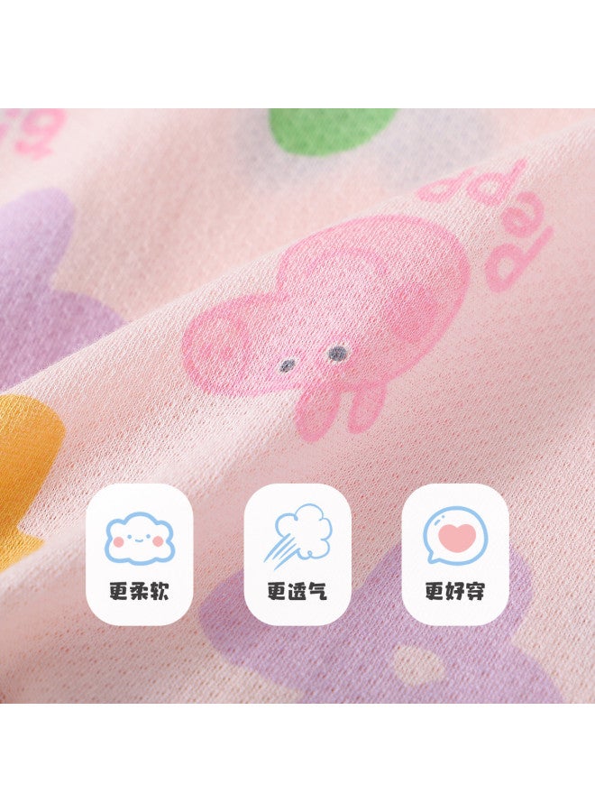 Peppa Pig summer Thin Pure Cotton Baby Short-sleeved Romper - Soft, Breathable Infant Onesie - Image 5