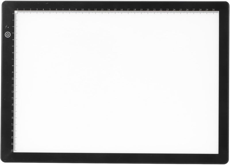 A4 Slide Viewer, Ultra Slim 3 Brightness Mode APP Editing Soft LED USB Powered Slide Scanner for Film Negative with Large Viewing Area, User Friendly Operation - Image 2