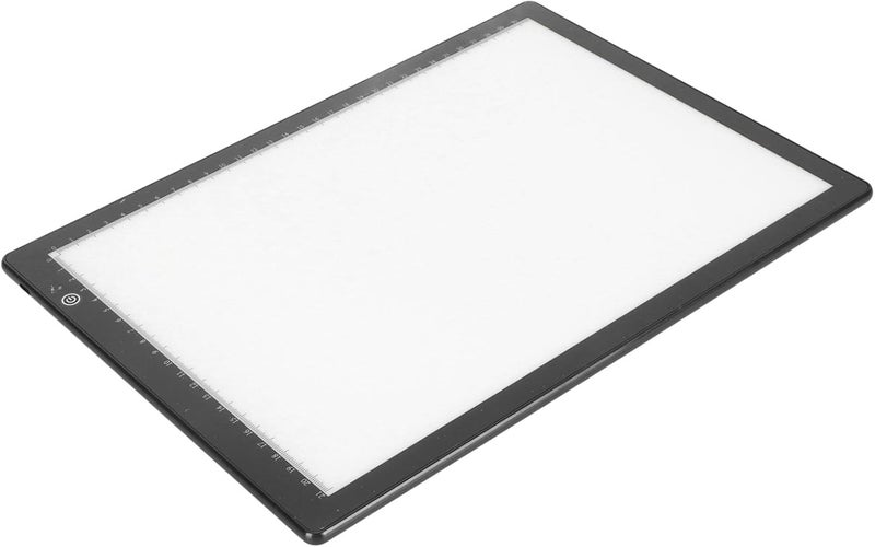 A4 Slide Viewer, Ultra Slim 3 Brightness Mode APP Editing Soft LED USB Powered Slide Scanner for Film Negative with Large Viewing Area, User Friendly Operation - Image 4