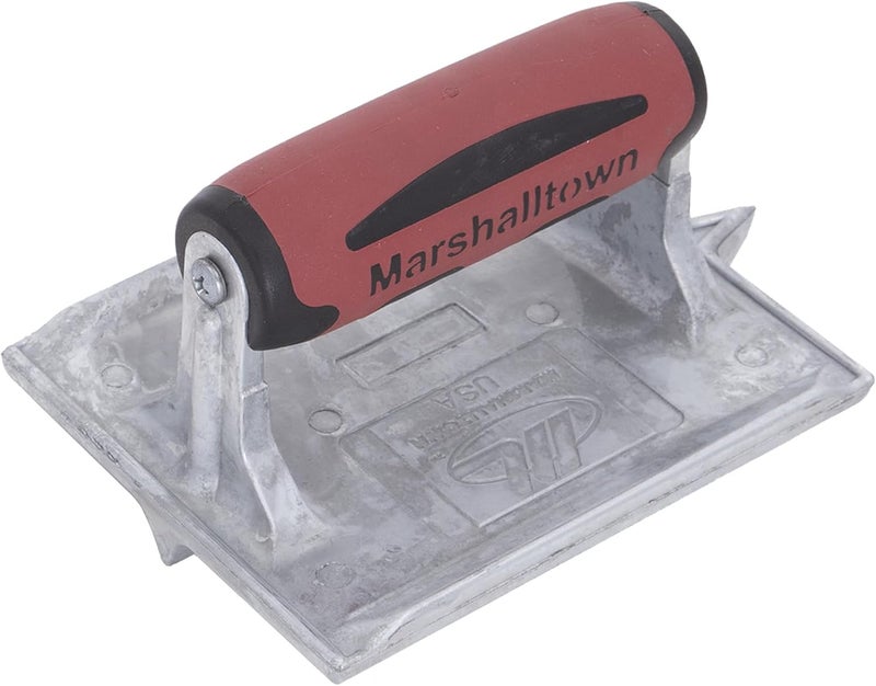 MARSHALLTOWN Heavy-Duty Zinc Concrete Groover, 6 x 4 3/8 inch Blade, DuraSoft Handle, Concrete Tools Made in the USA, 864D - Image 5
