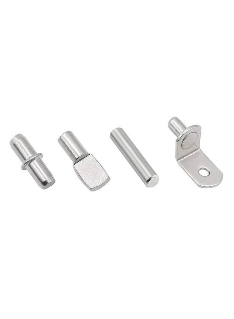 KNP KNP 120 Pcs Shelf Pins 5mm Shelf Holder Support Pins are durable and reliable shelf supports perfect for cabinets bookshelves and furniture.  - Image 1