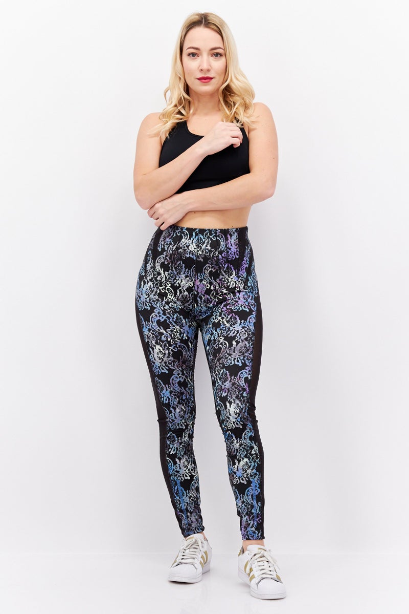 PUMA Women Sportswear Fit Pull On Training Leggings, Black  - Image 4
