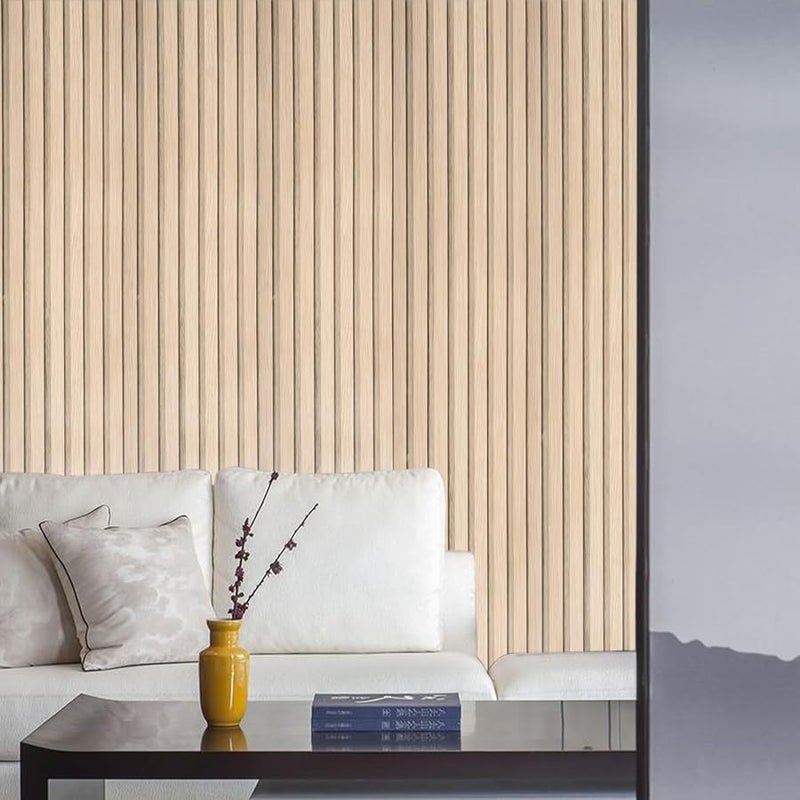 تصميم شرائح الخشب الطبيعي ورق حائط قابل للإزالة عرض 40 سم مقاس 7 لتزيين الغرفة - Image 4