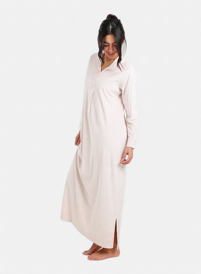 Carina Velvet Relaxed Nightgown - Image 3