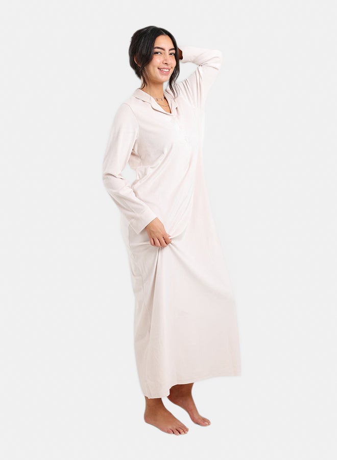 Carina Velvet Relaxed Nightgown - Image 2