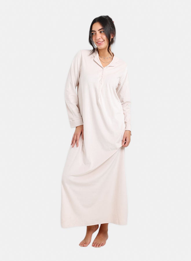 Carina Velvet Relaxed Nightgown - Image 1