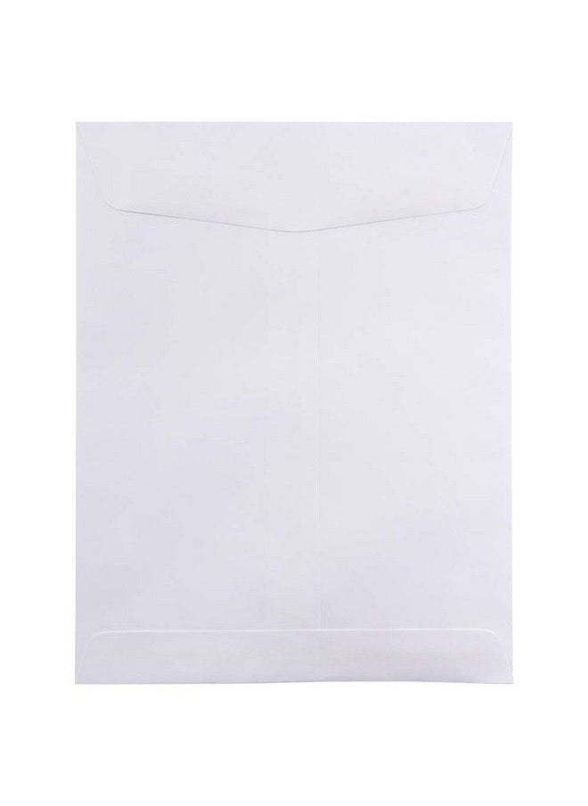 JAM Paper 8 3 4 X 11 1 2 Open End Catalog Commercial Envelopes White 25 Pack  - Image 2