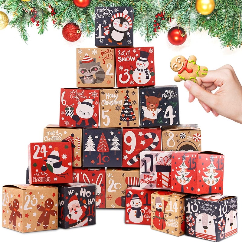 LOKIPA Christmas Advent Calendar Boxes - Image 1