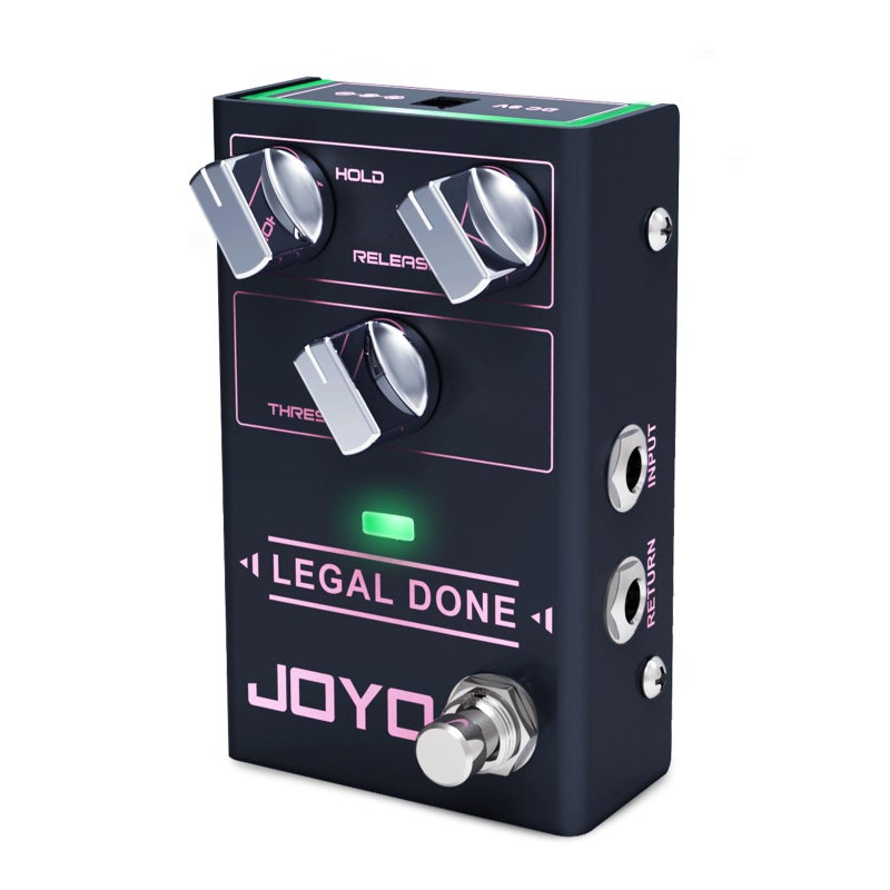 JOYO Noise Gate Pedal Noise Suppressor Guitar Pedal Noise Killer and Reduction Hum for Electric Guitar 4 Cable Method (LEGAL DONE R-23) - Image 1