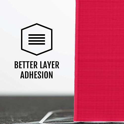 HATCHBOX 1.75mm True Pink PLA 3D Printer Filament, 1 KG Spool, Dimensional Accuracy +/- 0.03 mm, 3D Printing Filament - Image 4