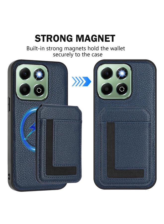 زبون جراب هاتف لهاتف Honor X6b CX01 مع حقيبة بطاقات مغناطيسية قابلة للفصل من Magsafe - Image 2