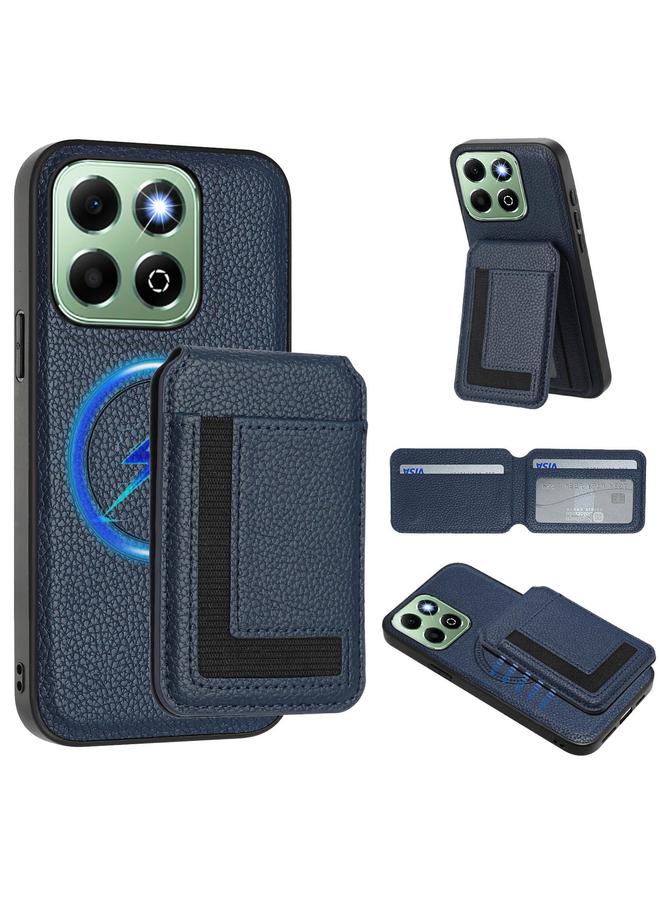 زبون جراب هاتف لهاتف Honor X6b CX01 مع حقيبة بطاقات مغناطيسية قابلة للفصل من Magsafe - Image 1