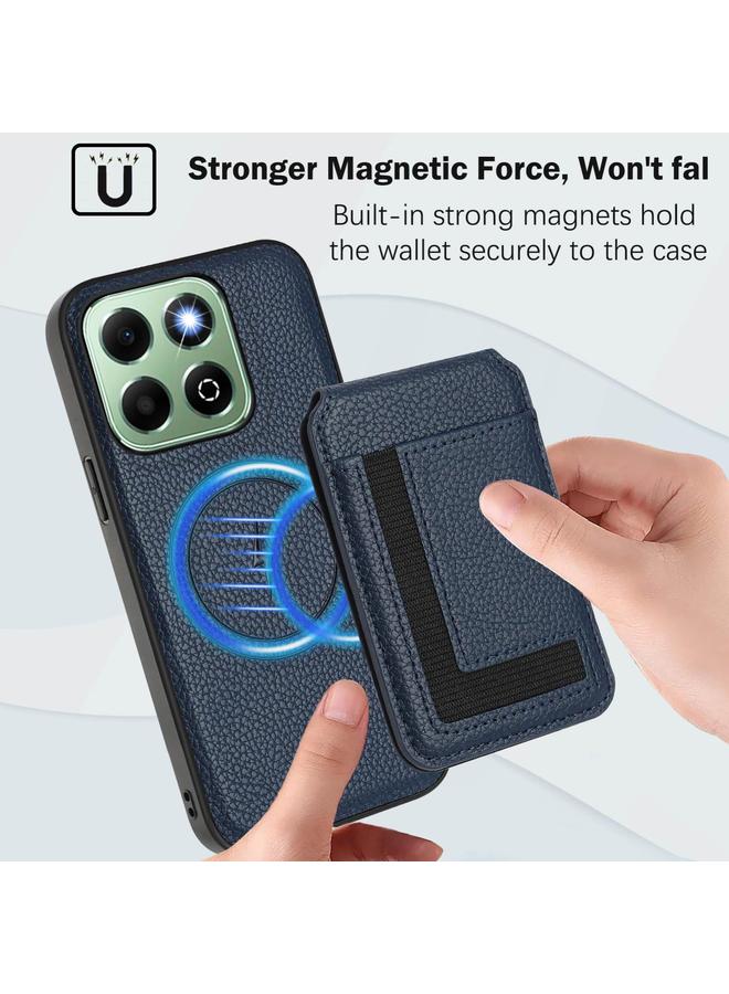 زبون جراب هاتف لهاتف Honor X6b CX01 مع حقيبة بطاقات مغناطيسية قابلة للفصل من Magsafe - Image 5