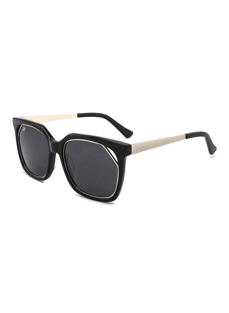 Ziazone Acetate Metal Square Sunglasses - Image 2
