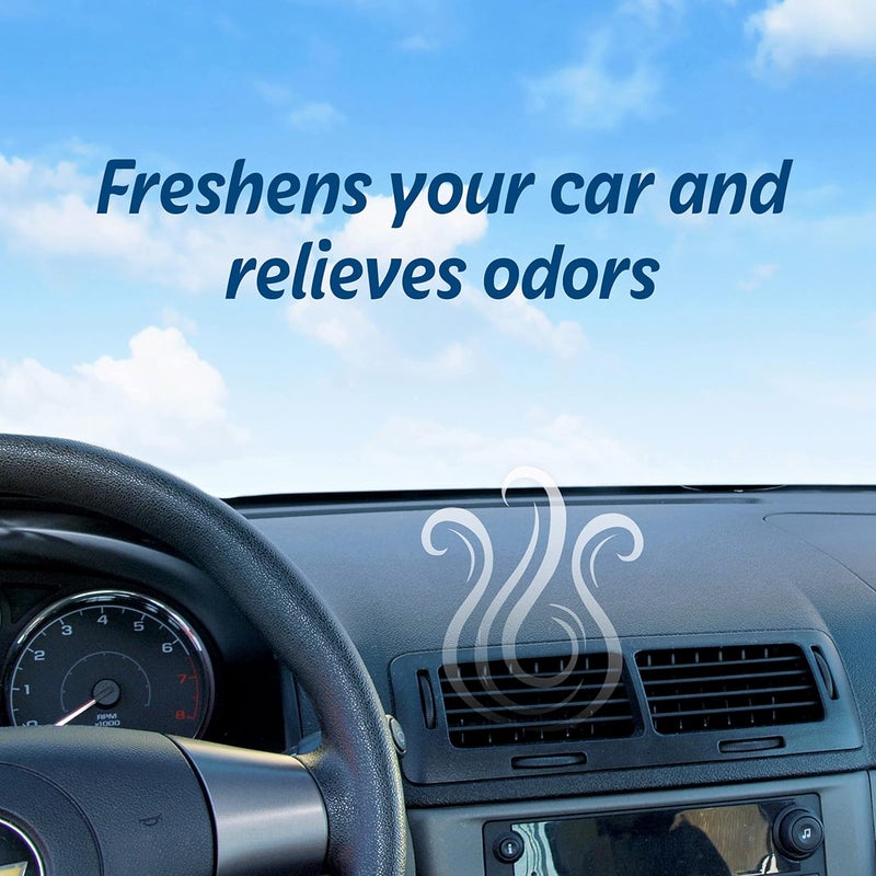 RefreshYourCar Car Air Freshener, Odor Eliminator, Set of 4 Auto Dual Scent Vent Sticks, New Car and Cool Breeze Scent, - Image 2