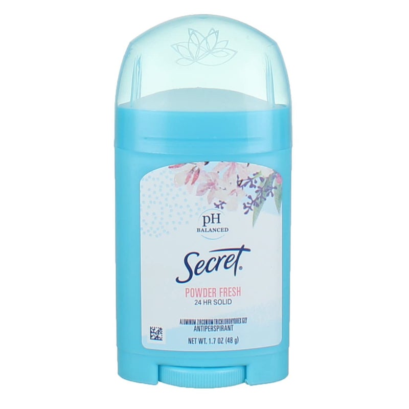 Secret Powder Fresh Solid Antiperspirant Deodorant 17 Ounce Pack of 4