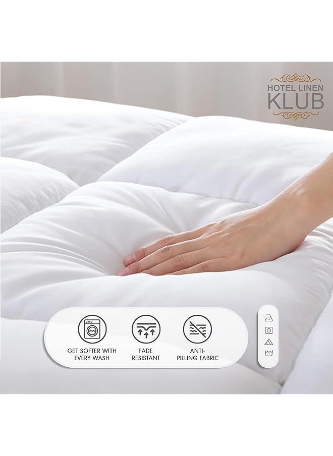 Hotel Linen Klub - Regency Klub Cotton Down Proof King Duvet 240 - Image 1