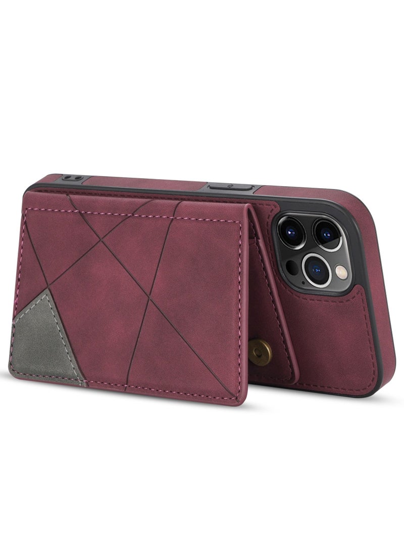 Suteni Back cover iPhone Protective Leather Case - Image 2