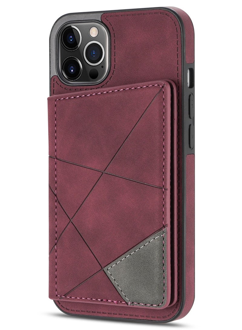 Suteni Back cover iPhone Protective Leather Case - Image 1