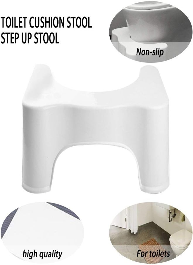 AKDC AKDC Modern Adult Toilet Stool Non-Slip Thickened Plastic Comfortable Removable Potty Toilet Stool Squat Aid Stool Bowel Movements  - Image 2
