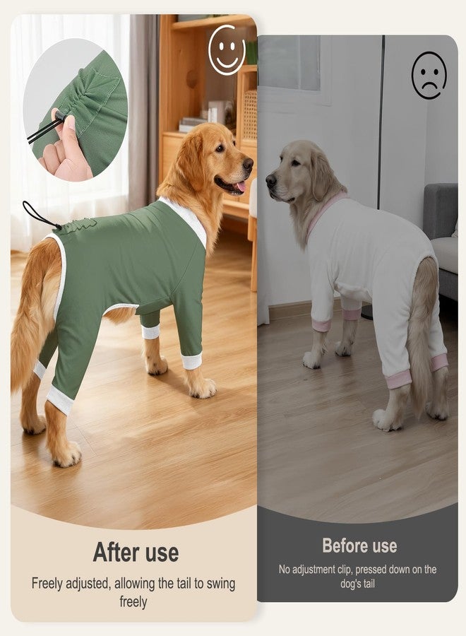 Glittme 4 Pack Dog Pajamas for Small Dogs Girl Boy, Soft Stretchy Puppy Onesies Jumpsuit, Breathable Pet Pjs Clothes for Sleeping & Anti-Shedding, Cute Doggy Apparel Vest - Image 5